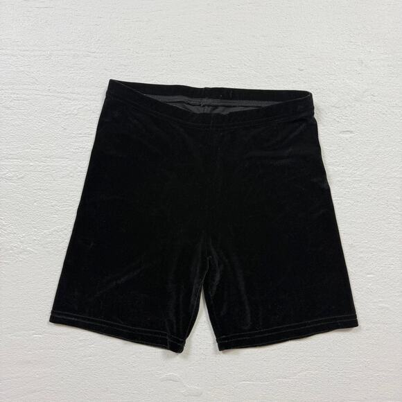 American Apparel Velvet Bike Shorts, Size Large (Fits S/M) - Picture 1 of 8